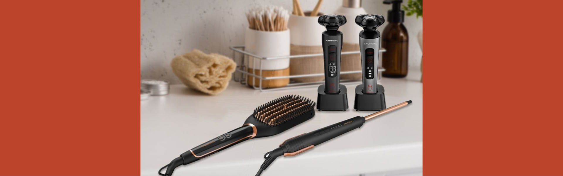 Grundig erweitert Haar- und Bartpflegeserien für besonders schonende Pflege und Styling