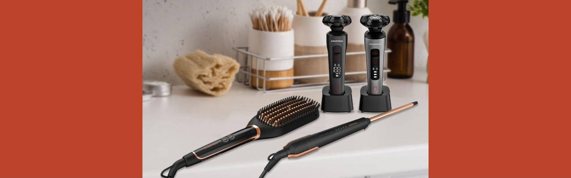 Grundig erweitert Haar- und Bartpflegeserien für besonders schonende Pflege und Styling