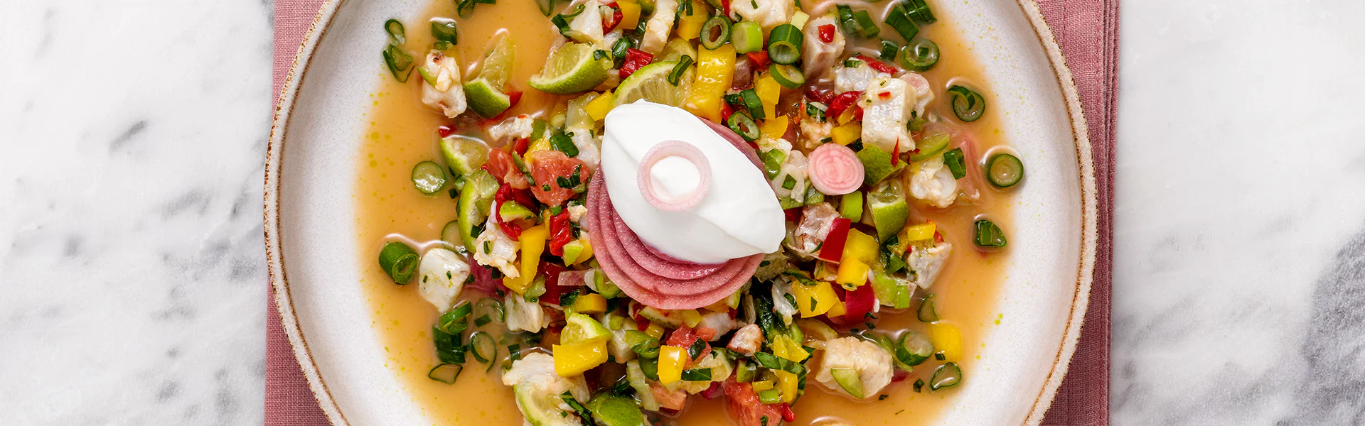 Ceviche de mariscos