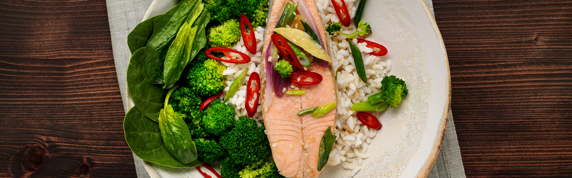 Steamed Salmon Bowl Steamed Salmon Bowl