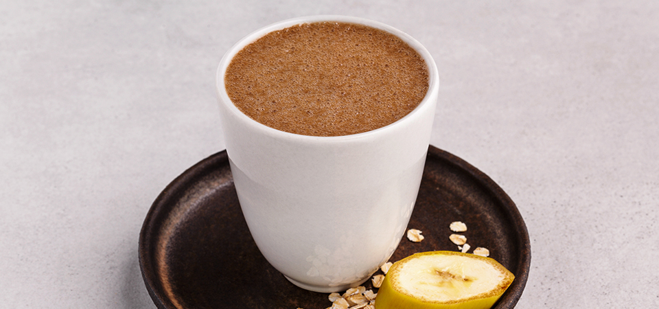 Banana Milk Latte Vegan