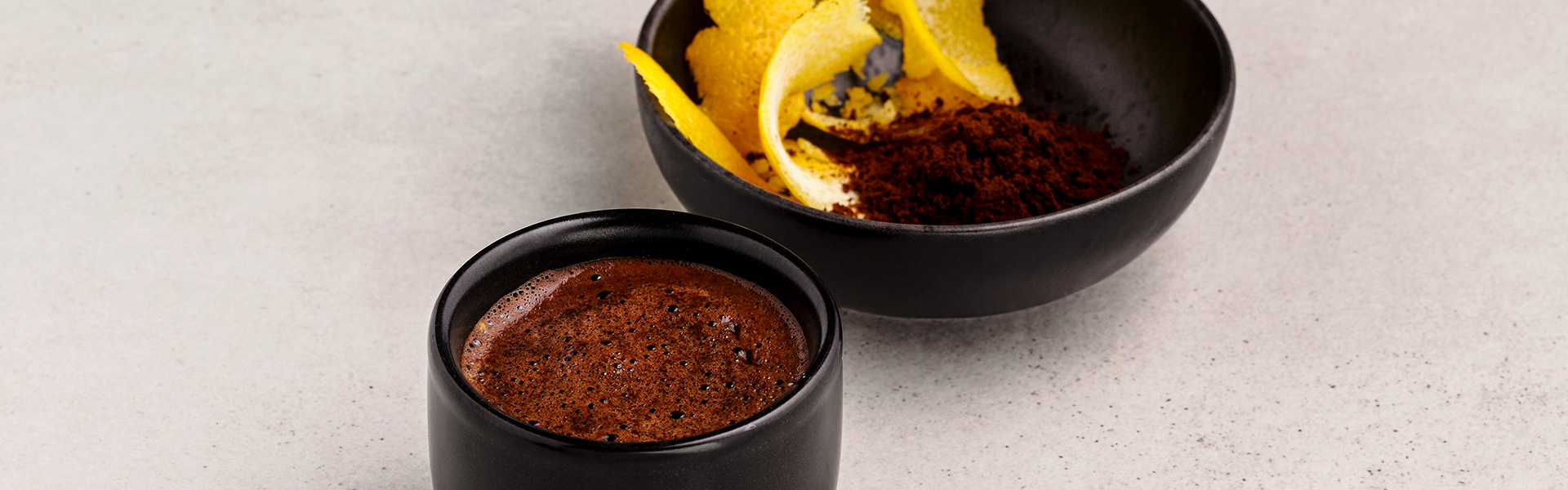 Lemon Infused Turkish Coffee