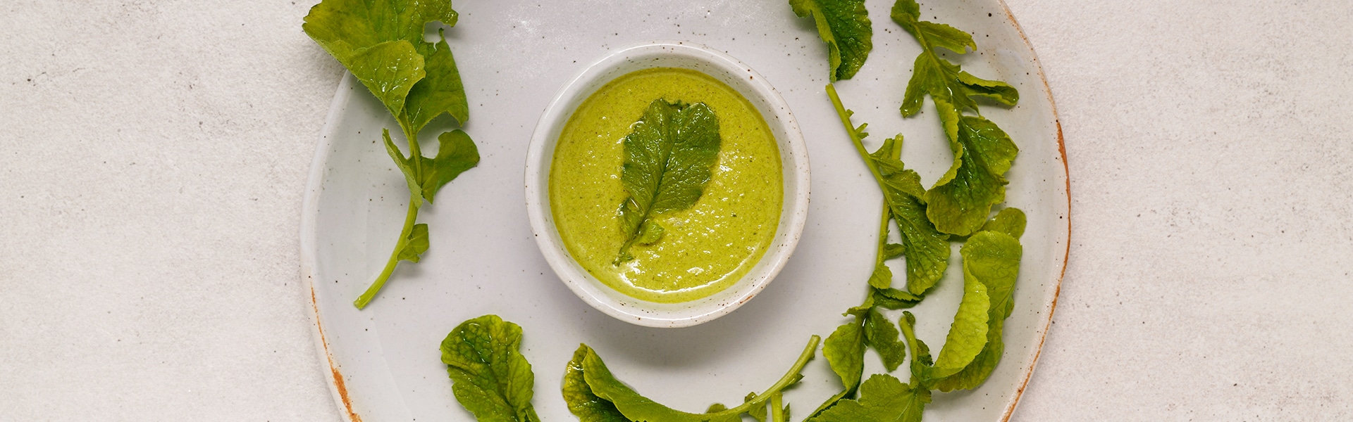 Leftover Green Leaves Sauce 