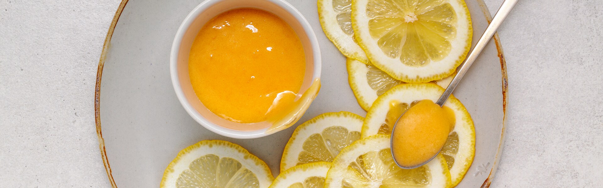 Lemon Peel Custard
