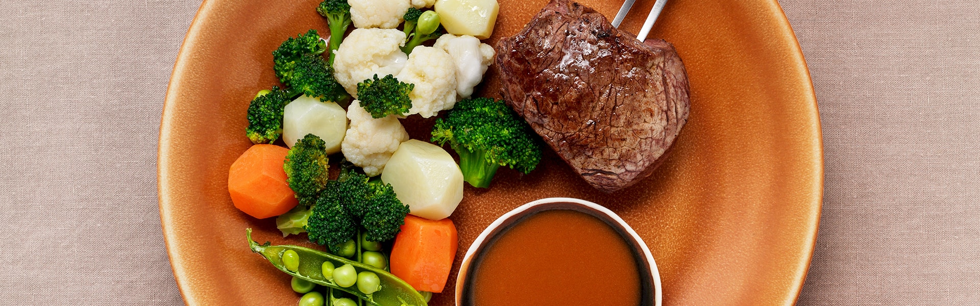 Filet Mignon Dinner with Leftover Gravy