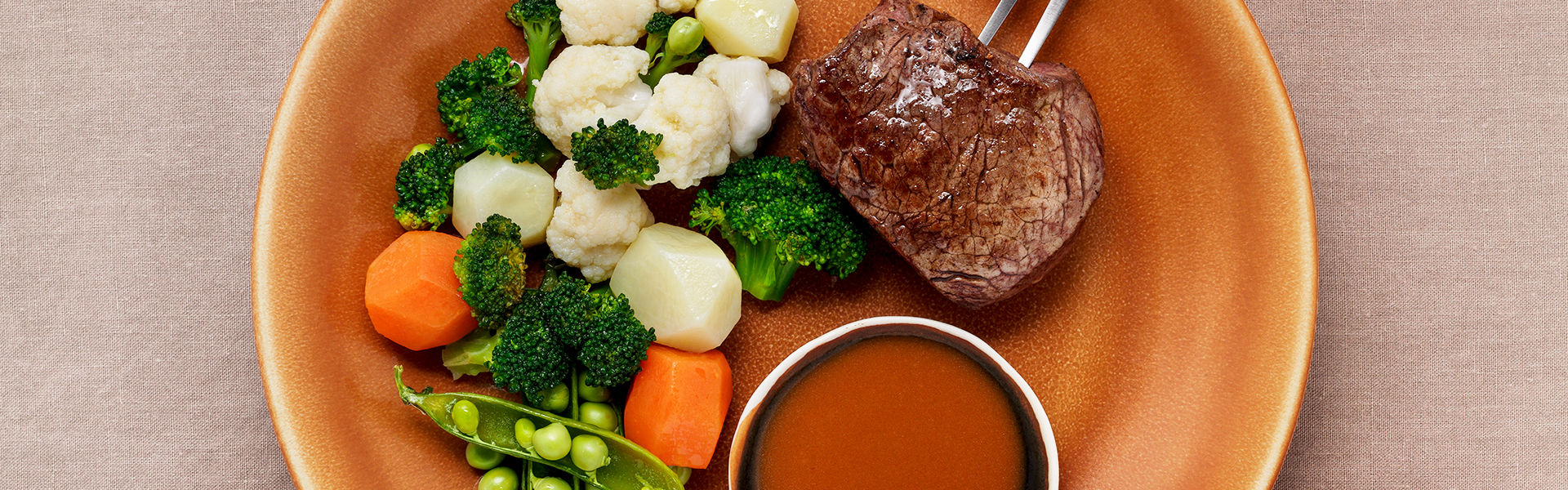 Filet Mignon Dinner with Leftover Gravy