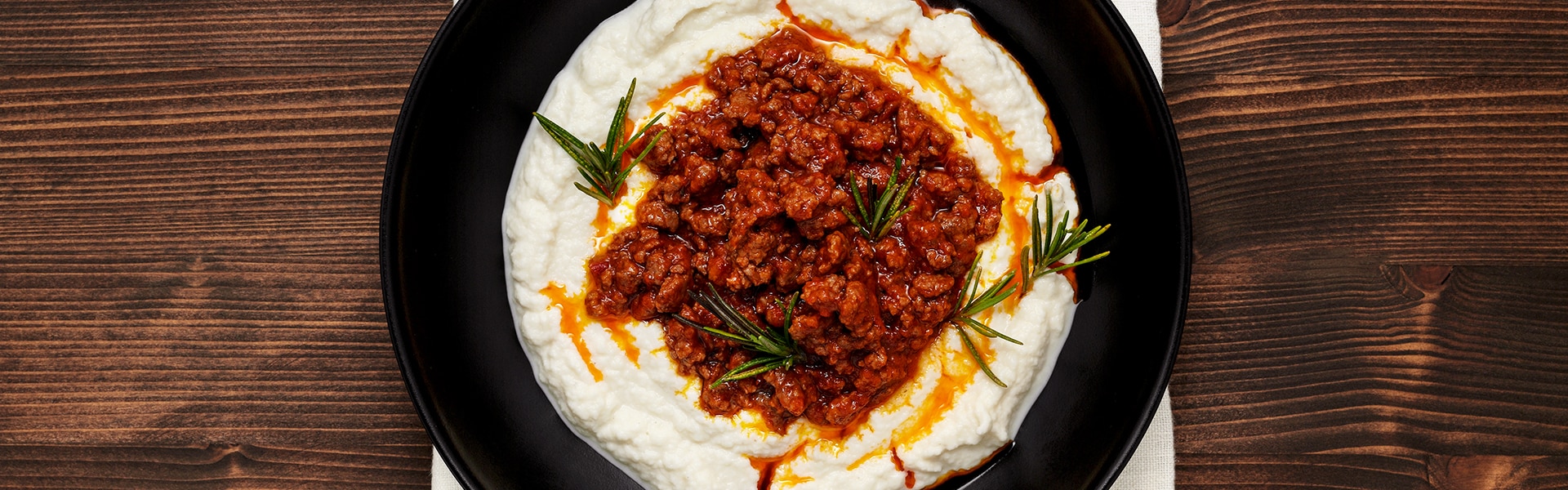 Mashed Potato-Celery with Beef