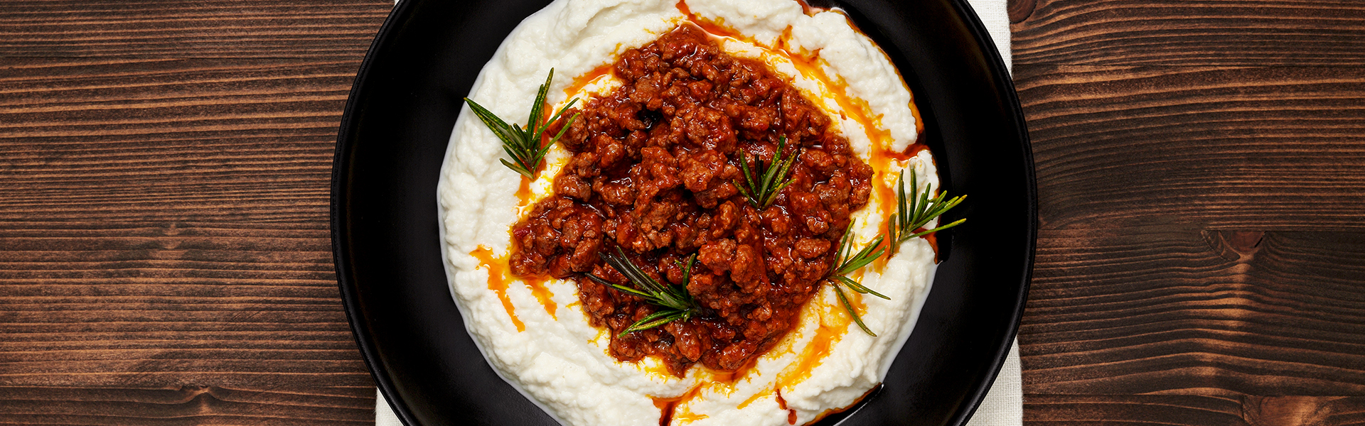 Mashed Potato-Celery with Beef