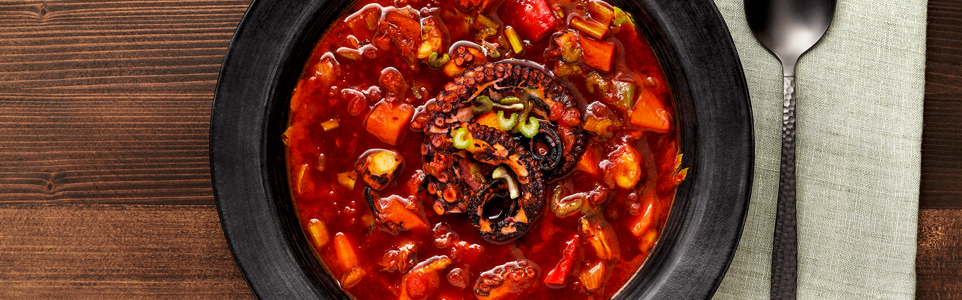 Octopus Bourguignon