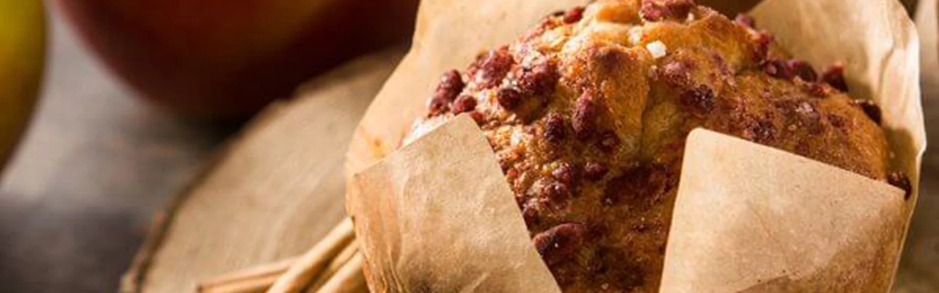 Apple Cinnamon Oatmeal Muffin