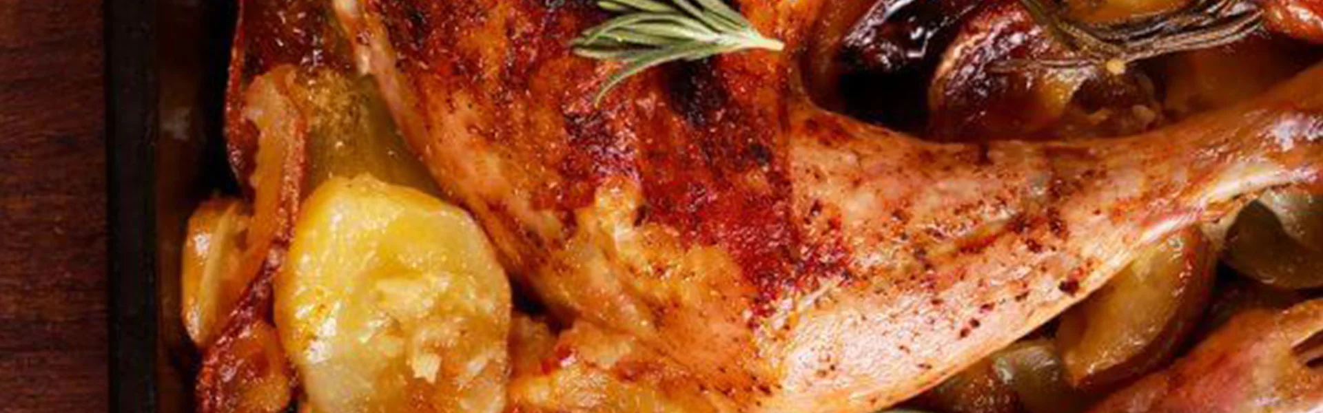 Harissa Hähnchen-Blechbacken