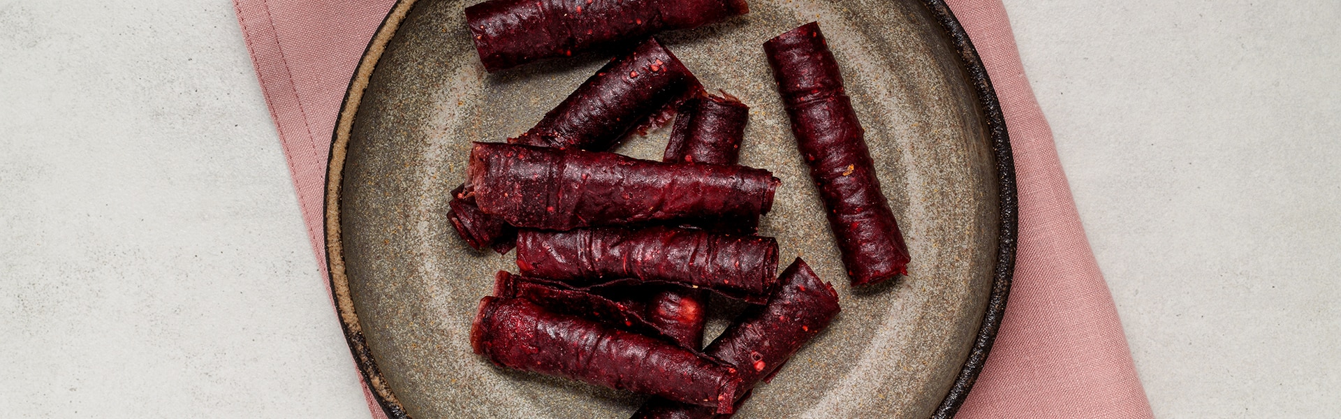 Leftover Fruits Roll Ups