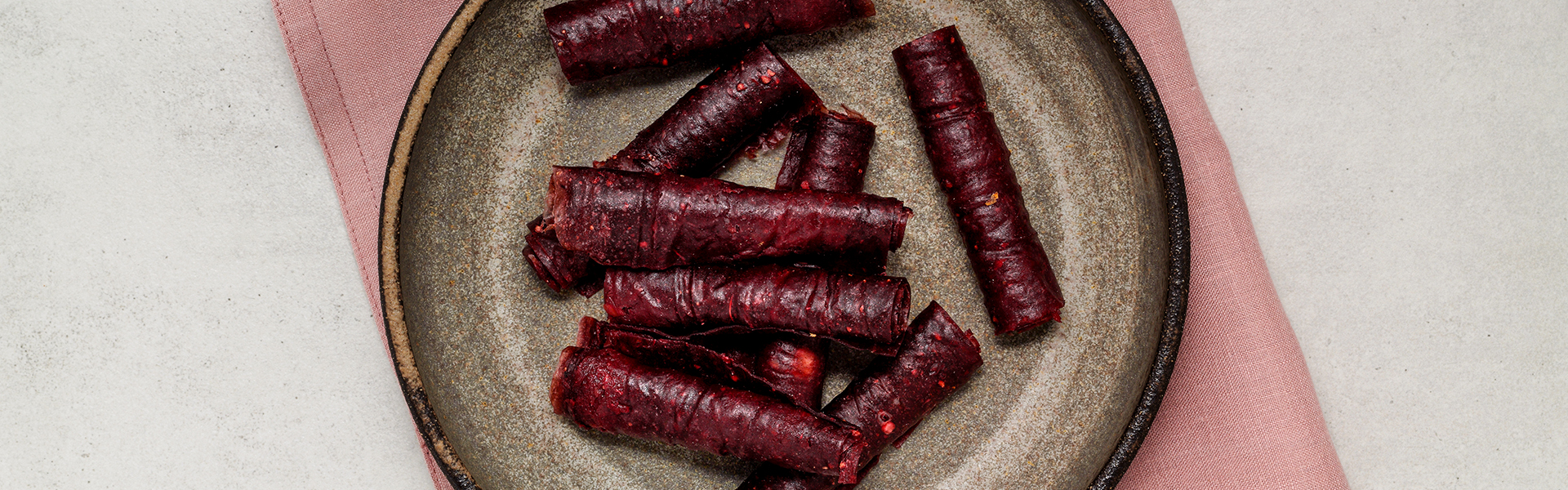 Leftover Fruits Roll Ups