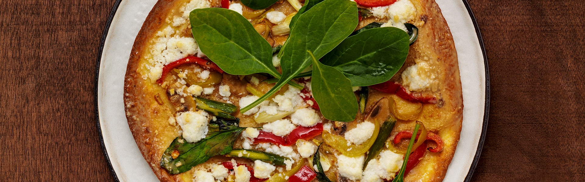Leftover Topping Flatbread