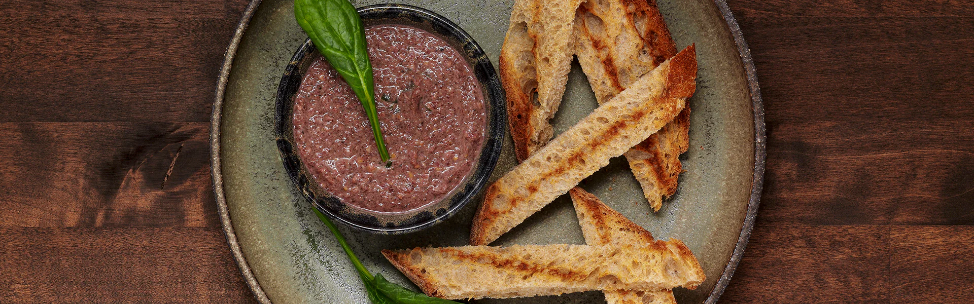 Paté vegano hecho con sobras