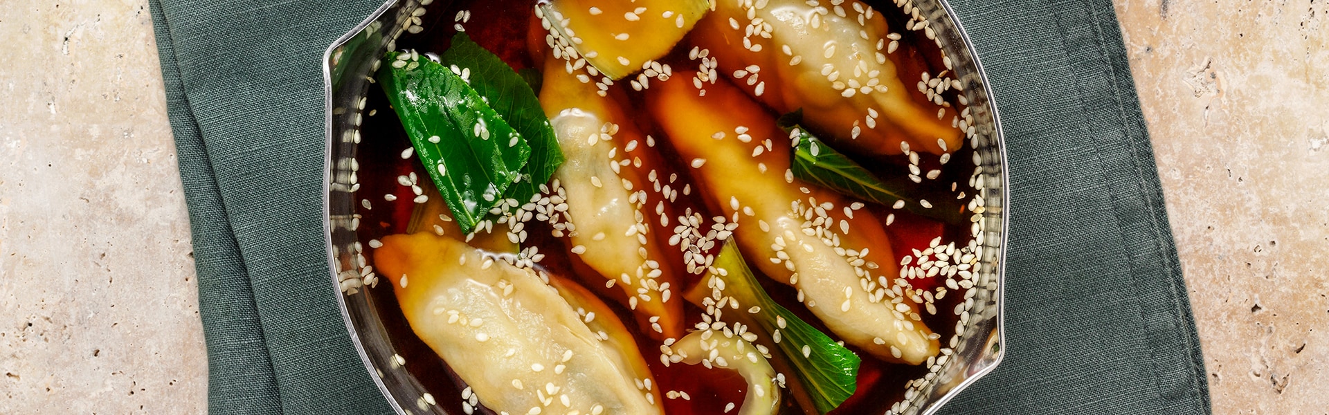 Leftover Dumpling Soup