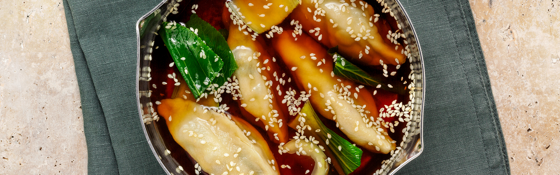 Leftover Dumpling Soup