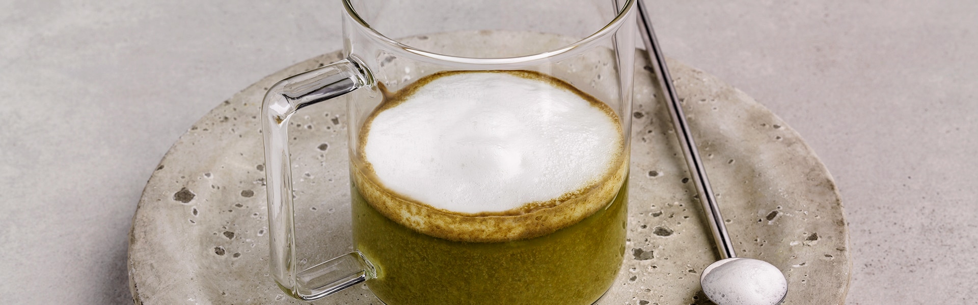 Matcha macchiato