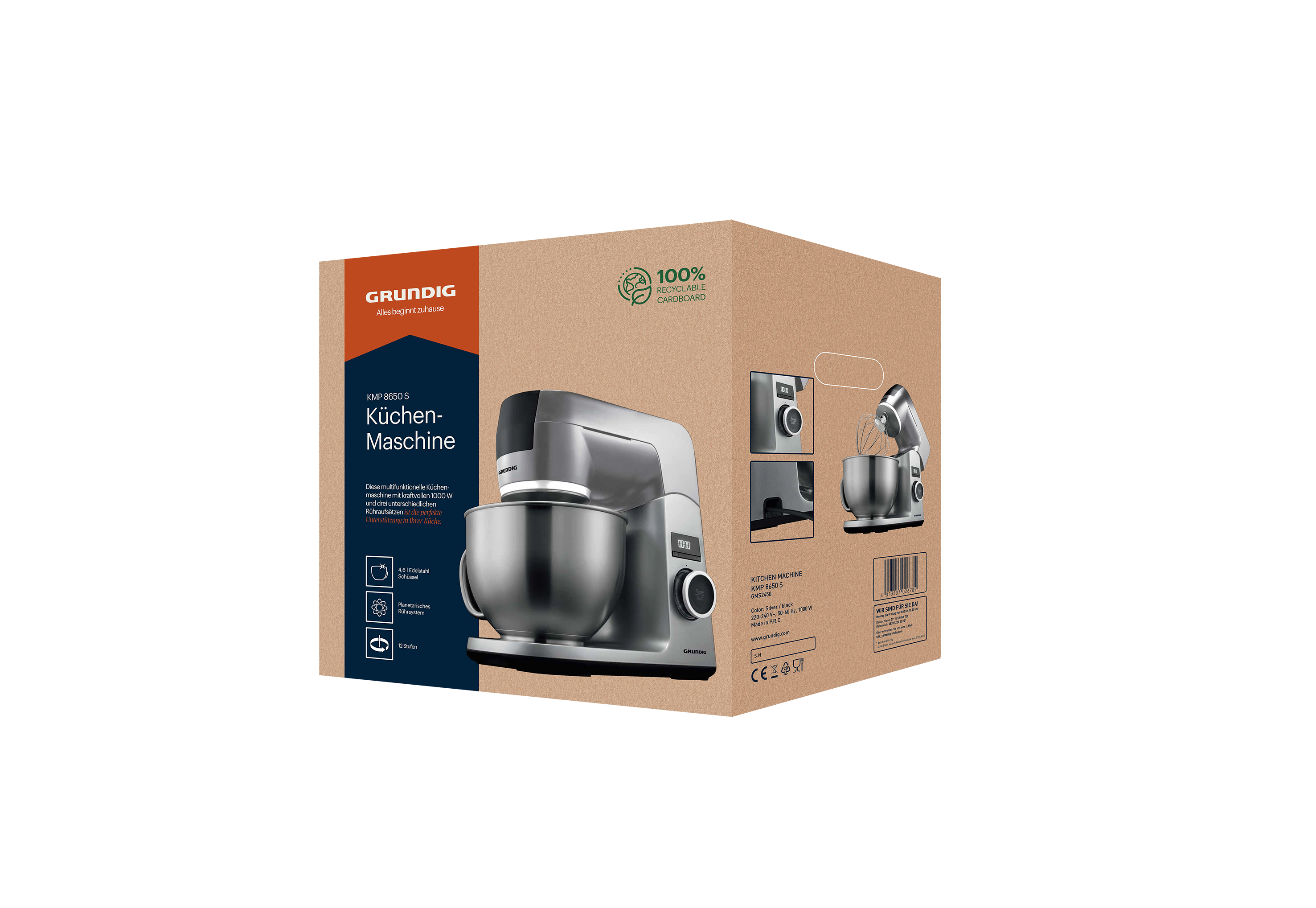 KMP 8650 S Kitchen Machine 1000 W