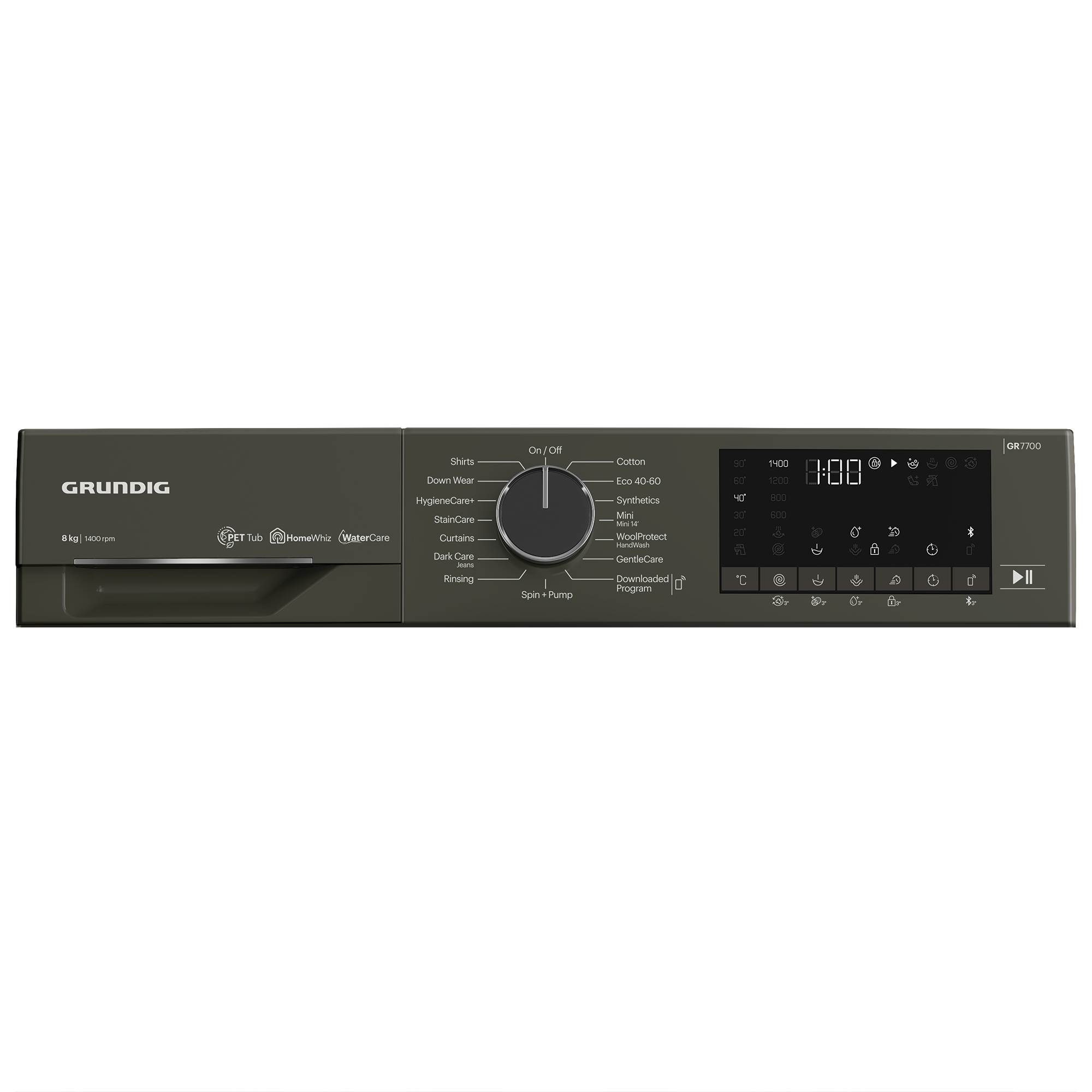 GW7 P58418 M | Vaskemaskin(Frittstående vaskemaskin) | GRUNDIG