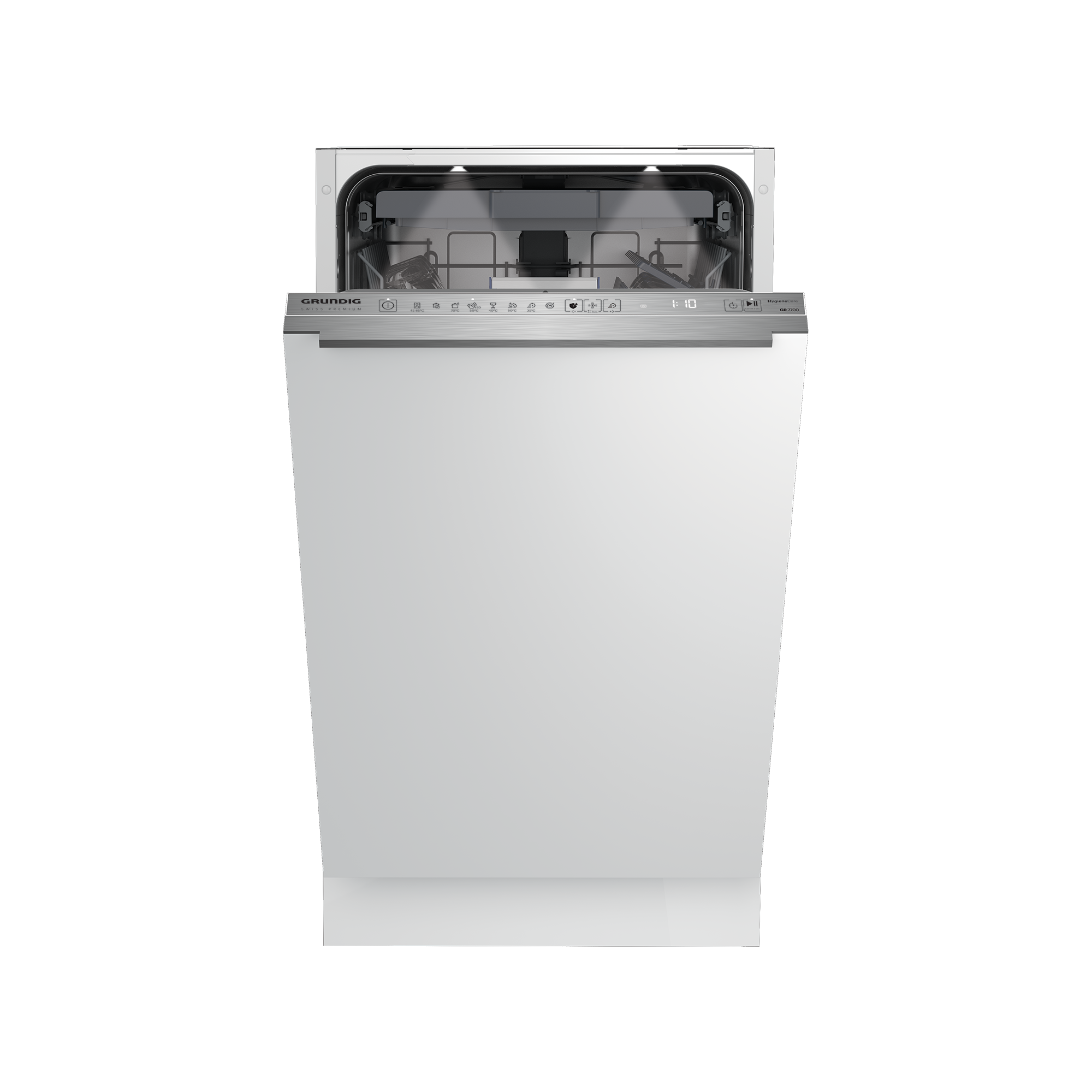 Spülmaschine 82 Cm Hoch 45 Cm Breit EGS3100 | Geschirrspühler, 45cm breit, 10 Massgedecke | GRUNDIG