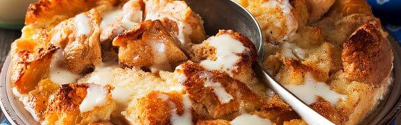 Einfacher Brotpudding Einfacher Brotpudding