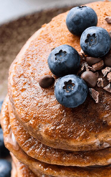 Clementine syrup pancakes 375x600