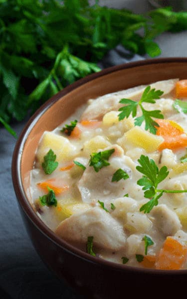 Leftover Chicken Soup_375x600
