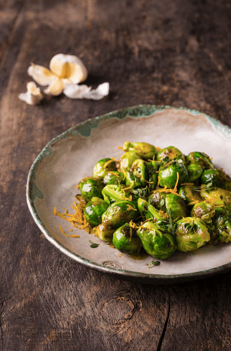 Brussels Sprouts with Orange